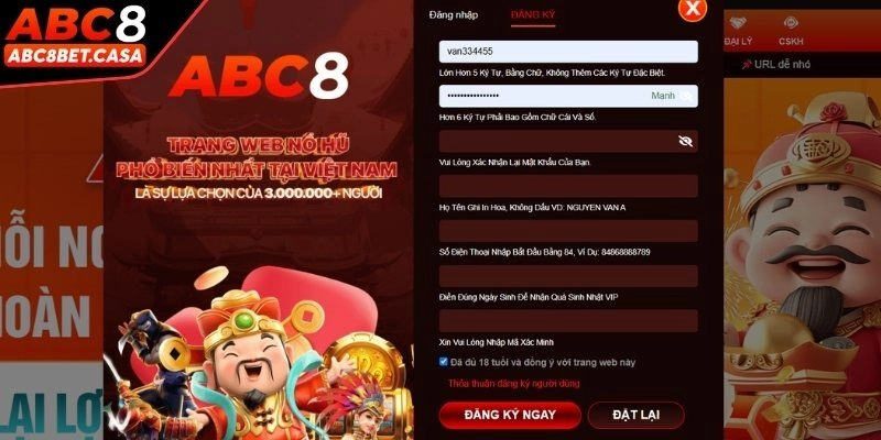 Hướng dẫn đăng ký tài khoản trên điện thoại IOS