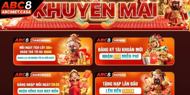Tổng quan khuyến mãi ABC8